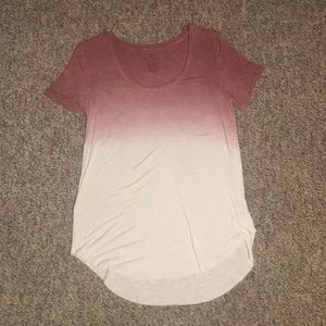 American Eagle Large Soft and Sexy Slub Ombré T